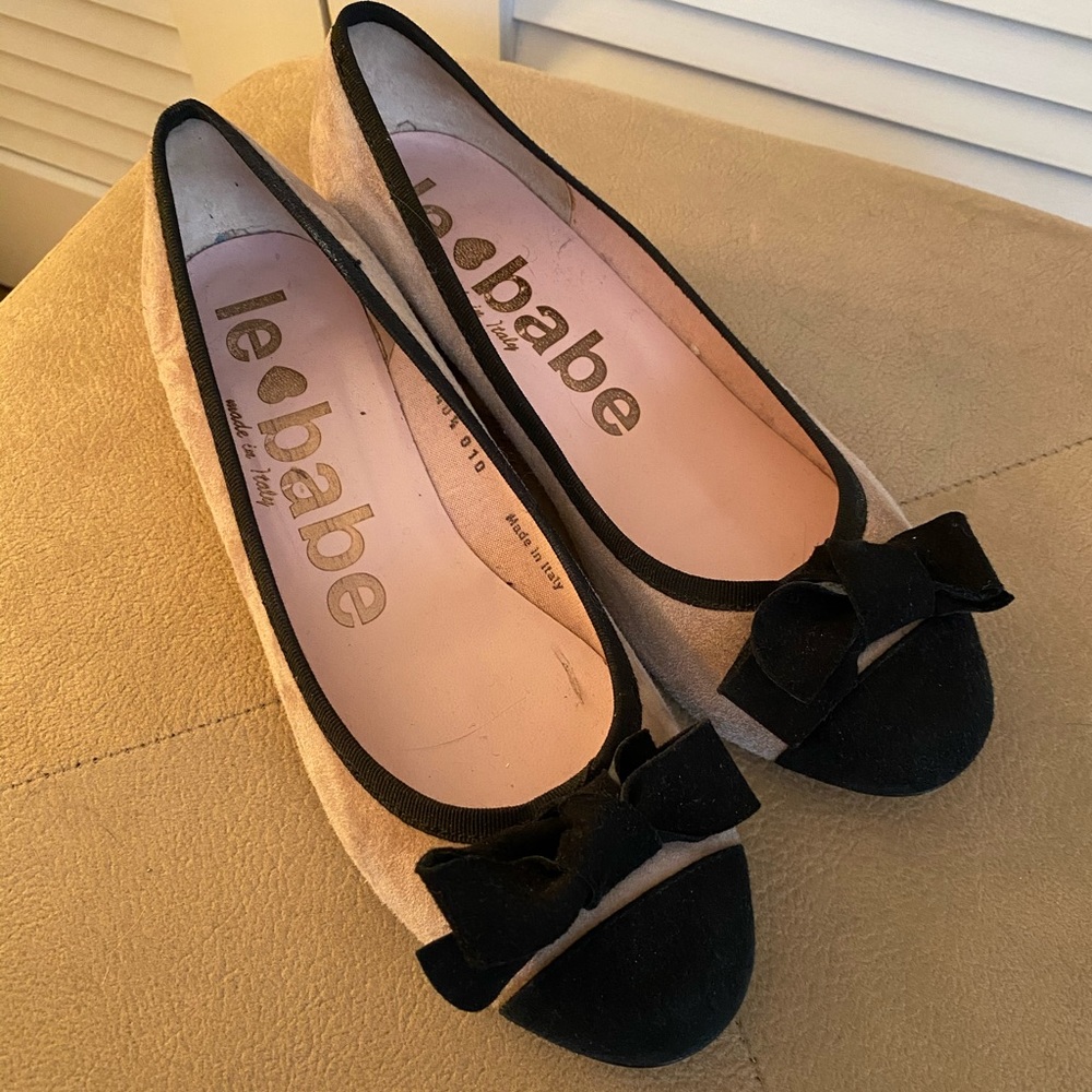 Italian Suede Women’s Flats.